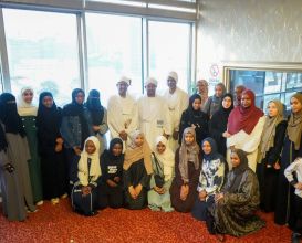 حضورالطللاب والطالبات برنامج المعايدة باسطنبول